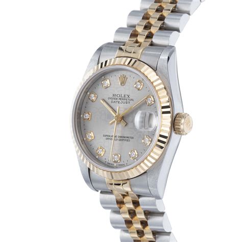 pre owned Rolex midsize datejust